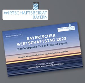 Wirtschaftstag Bayern Flyer 2023